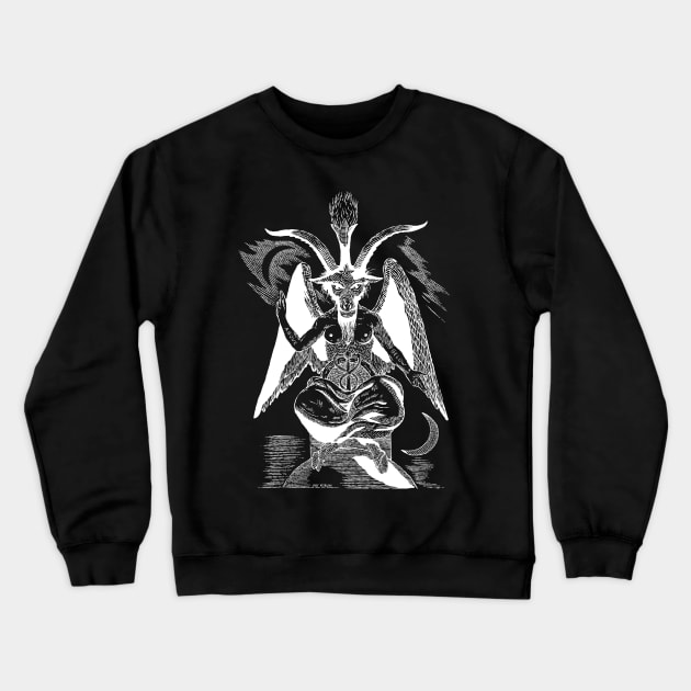 Baphomet Crewneck Sweatshirt by LadyMorgan